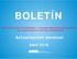 BOLETÍN REGISTRO ESTATAL DE EMPRESAS Y UNIDADES PRESUPUESTADAS (REEUP), Y EL CLASIFICADOR DE CENTROS INFORMANTES