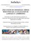 UNA VISION DE GRANDEZA: OBRAS MAESTRAS DE LA COLECCION DE LORENZO H. ZAMBRANO