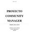 PROYECTO COMMUNITY MANAGER