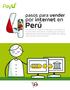 4 pasos para vender por internet en Perú