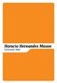 Horacio Hernandez Mason. Curriculum Vitae