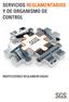 SERVICIOS REGLAMENTARIOS Y DE ORGANISMO DE CONTROL