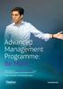 Advanced Management Programme: Be More_