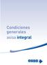 Condiciones generales asisa integral