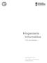 Ingeniería Informática. Plan de Estudios. Actualización 2011 Plan 1986 y resoluciones modificatorias