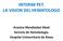 INTERIM PET. LA VISION DEL HEMATOLOGO. Arantza Mendizabal Abad Servicio de Hematología. Hospital Universitario de Alava
