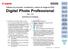 COPY. Digital Photo Professional Ver. 3.9 INSTRUCCIONES. Software de procesado, visualización y edición de imágenes RAW
