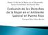 Panel: El Rol de la Mujer en el Desarrollo Socio-Económico de Puerto Rico. Carmen Rita Vélez Borrás