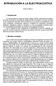 INTRODUCCIÓN A LA ELECTROACÚSTICA