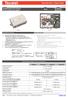 Producto Marca Código Amplificador CATV troncal Trunk terrestrial amplifier. Especificaciones técnicas / Technical specifications