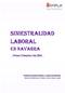 NAVARRA - Acumulado Enero - Marzo 2016 Número de partes comunicados de enfermedad profesional distribuidos por tipo y género.