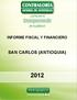 INFORME FISCAL Y FINANCIERO SAN CARLOS (ANTIOQUIA)