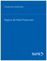 Condiciones Generales. Seguro de Vida Protección