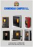 CATALOGO Y PRECIOS ESTUFAS DE PELLET (E)