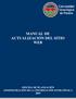 MANUAL DE ACTUALIZACIÓN DEL SITIO WEB