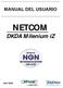 MANUAL DEL USUARIO NETCOM. DKDA Milenium iz