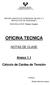 DEPARTAMENTO DE EXPRESION GRAFICA Y PROYECTOS DE INGENIERIA E.U.I.T.I. e I.T.T. Vitoria- Gasteiz OFICINA TECNICA NOTAS DE CLASE. Anexo 1.