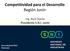 Competitividad para el Desarrollo Región Junín