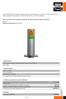 Para la absorción de la humedad y productos de descomposición sólidos y gaseosos B077R11 Unidad con filtro previo (pe 10 bar)