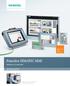 Paneles SIMATIC HMI. Efficient to a new level. siemens.com/hmi. Engineered with TIA Portal