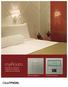myroom Sistemas de control de luz, temperatura y cortinas en habitaciones de huéspedes Botonera Palladiom Termostato Palladiom