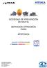 SOCIEDAD DE PREVENCIÓN DE MAZ SL SERVICIOS OFRECIDOS PARA APEFONCA