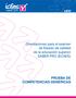 Orientaciones para el examen de Estado de calidad de la educación superior SABER PRO (ECAES)