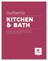 KITCHEN & BATH. Authentic