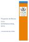 Programa de Becas UCA- INTERNACIONAL. 2016.