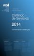 Catálogo de Servicios 2014