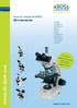 innovación desde 1796 Microscopios Visión de conjunto de KRÜSS 3 + 2 years www.kruess.com Microscopios