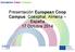 Presentación European Coop Campus: Coexphal. Almería España 17 Octubre 2014