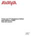 Avaya one-x Deskphone Edition para teléfono IP 9650 Guía del usuario