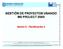 GESTIÓN DE PROYECTOS USANDO MS PROJECT 2003