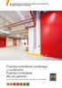 Puertas correderas cortafuego y cortahumo Puertas correderas de uso general