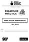 EXAMEN DE PRÁCTICA PARA SEGUIR APRENDIENDO