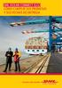 DHL OCEAN CONNECT (LCL) CÓMO CUMPLIR SUS PROMESAS Y SUS FECHAS DE ENTREGA
