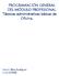 PROGRAMACIÓN GENERAL DEL MÓDULO PROFESIONAL Técnicas administrativas básicas de Oficina.