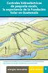 Centrales hidroeléctricas de pequeña escala, la experiencia de la Fundación Solar en Guatemala