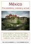 México. Precolombino, colonial y actual
