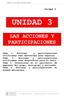 UNIDAD 3 LAS ACCIONES Y PARTICIPACIONES