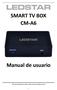 SMART TV BOX CM-A6 Manual de usuario