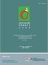 Asociación Tomate 2000. Programa para el aumento de la competitividad de la industria del tomate (PACIT) Informe progresos 2014-2015