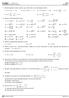 1. f(x) = x+5 ; f (2) 2. f(x) x 2-3x+2 ; f (1) 3. f(x) = sen 2x ; f (0) 4. f(x) = x+1 x-2 ; f (1)