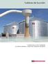 Turbinas de Succión. Turbinas de succión Kongskilde Un sistema flexible y versátil de transporte de grano
