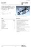 Válvulas direccionales de 4/3, 4/2 y 3/2 vías con solenoides de conmutación en baño de aceite, de tensión continua o alterna, tipo WE 6../.