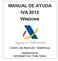 MANUAL DE AYUDA IVA 2013 WINDOWS