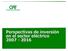 Perspectivas de inversión en el sector eléctrico 2007-2016