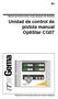 Manual de instrucciones y lista de piezas de recambio Unidad de control de pistola manual OptiStar CG07