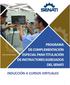 INDUCCIÓN A CURSOS VIRTUALES